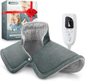 Heating Pad for Neck and Shoulders and Back - Weighted Wearable Heat