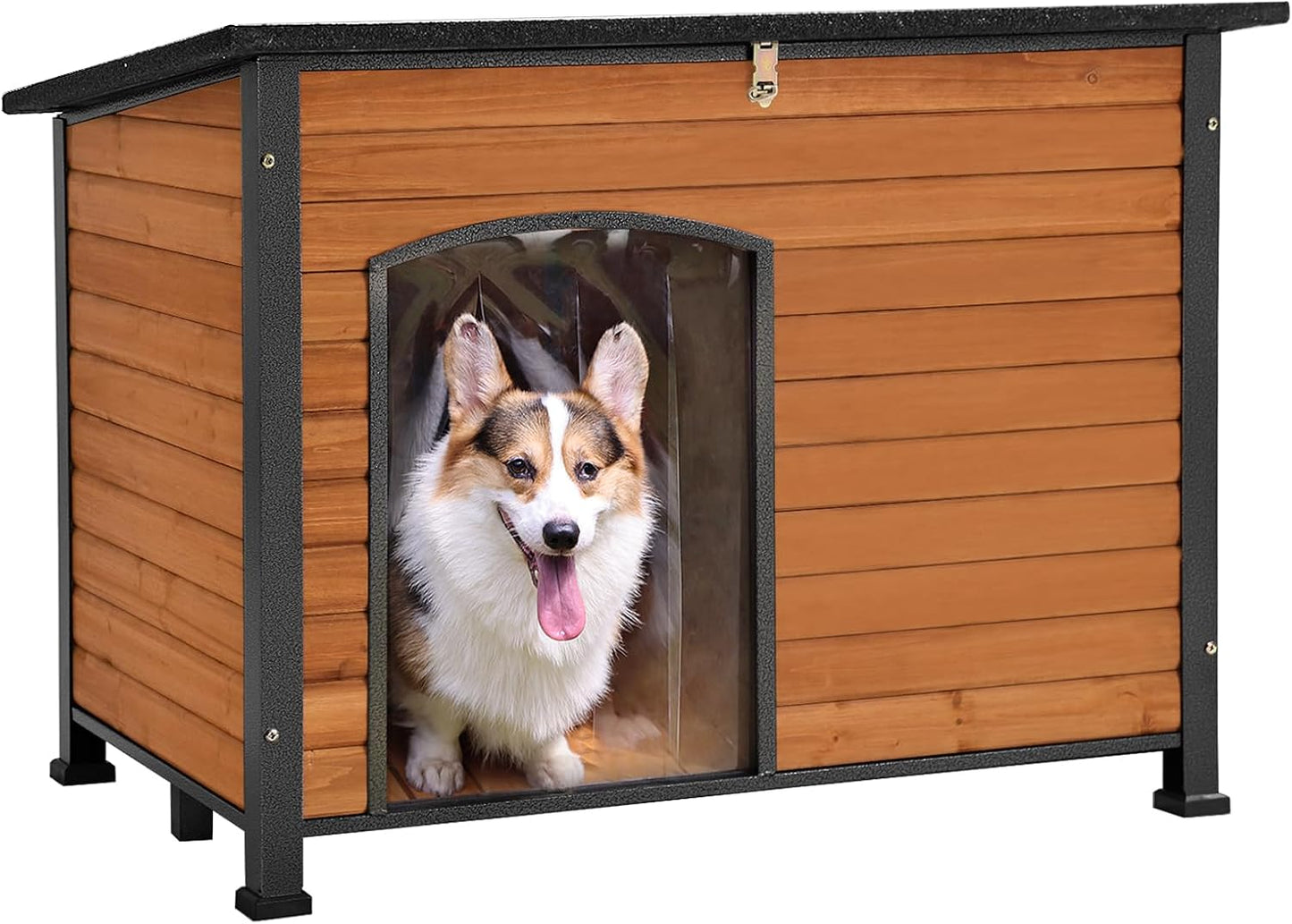 GUTINNEEN Chew Proof Dog House for Small Medium Large Dogs