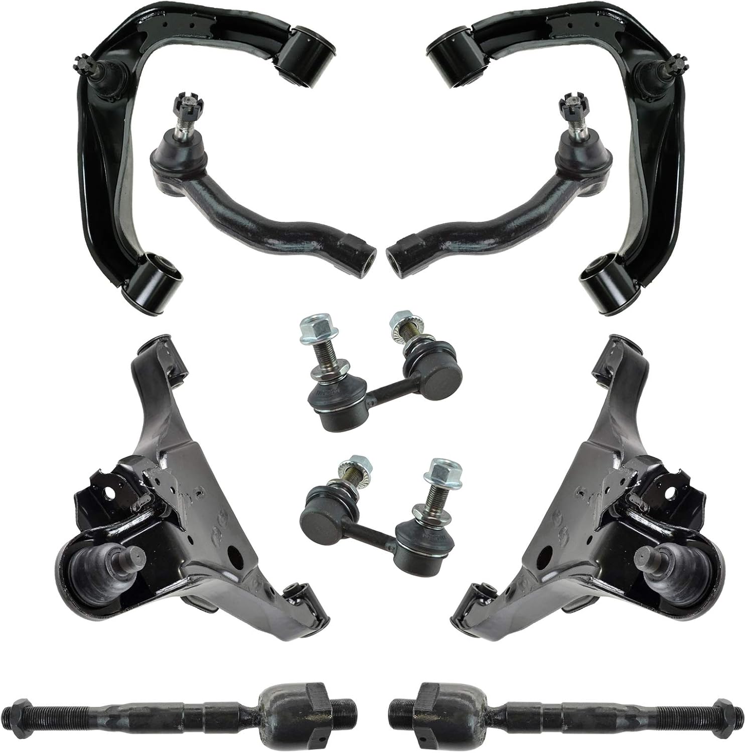 TRQ Front Steering & Suspension Kit for Nissan Suzuki Vehicles