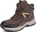 Men's Winter Snow Boots for Hiking - Waterproof Lightweight Warm
