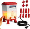 Heated Chicken Waterer 2 Gallon - Freeze Proof Waterer for Winter