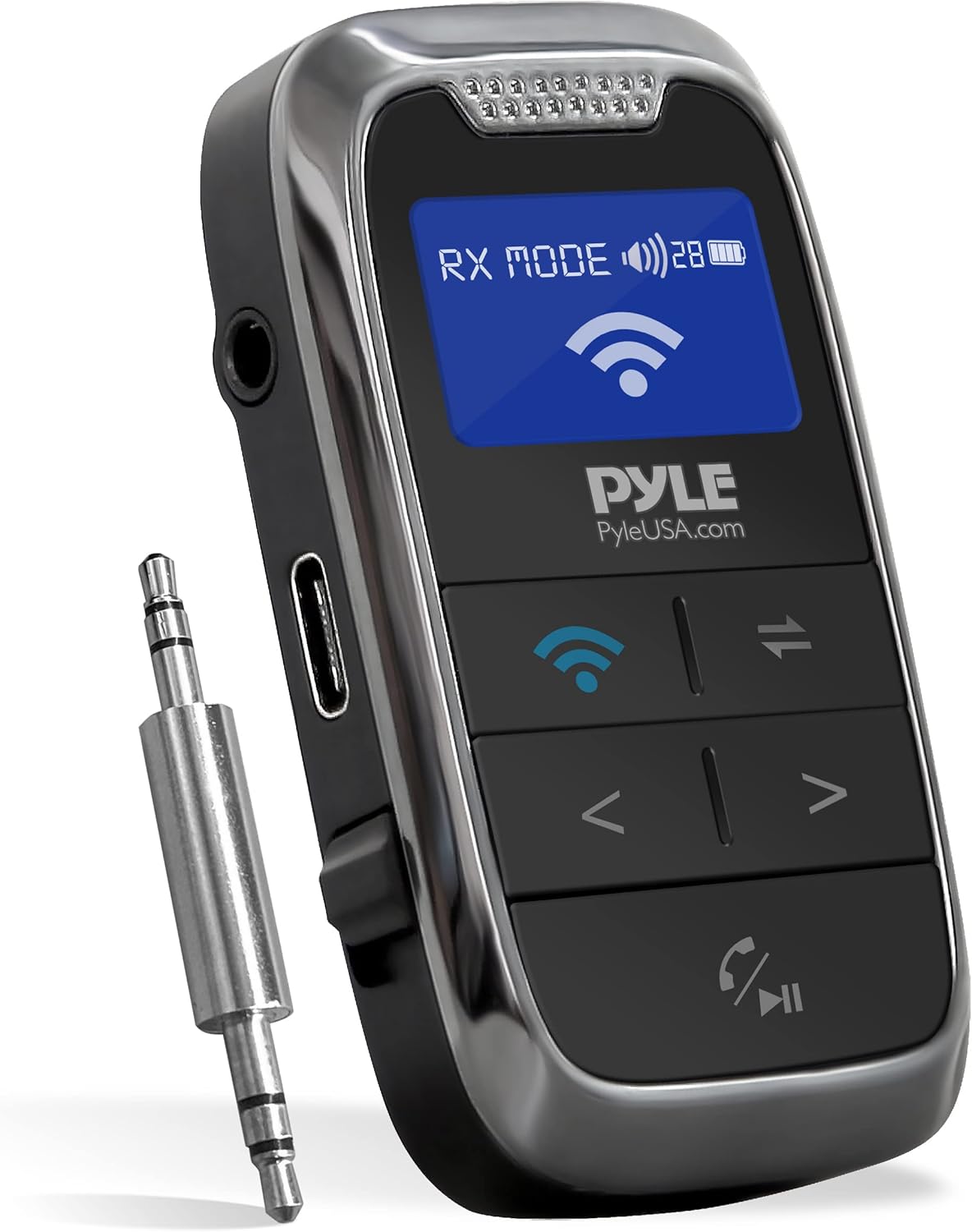 2-in-1 Bluetooth Audio Adapter - Pyle PDWM17BT