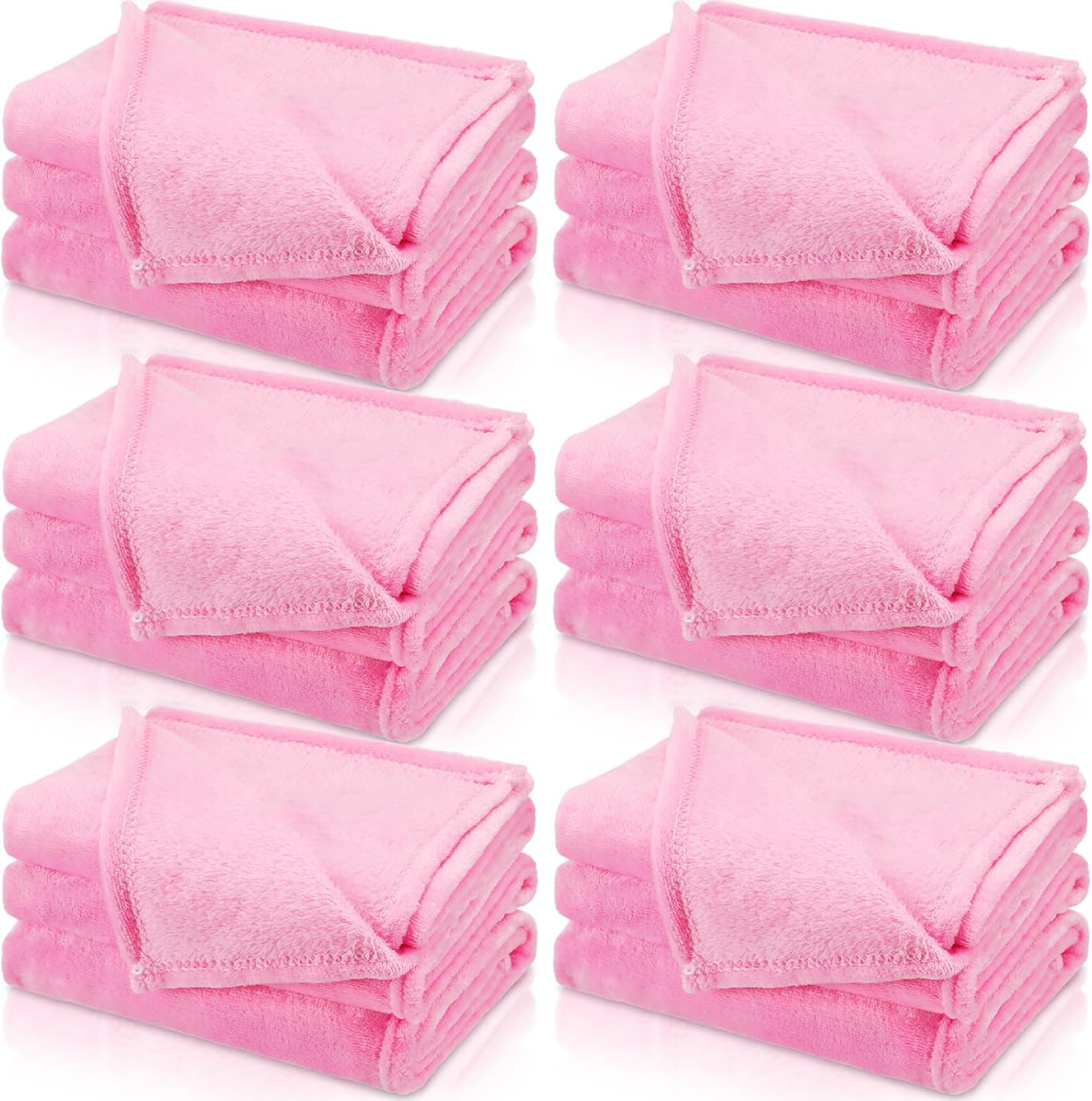 6 Pcs Fleece Sleepover Blanket for Girls - Cozy and Soft
