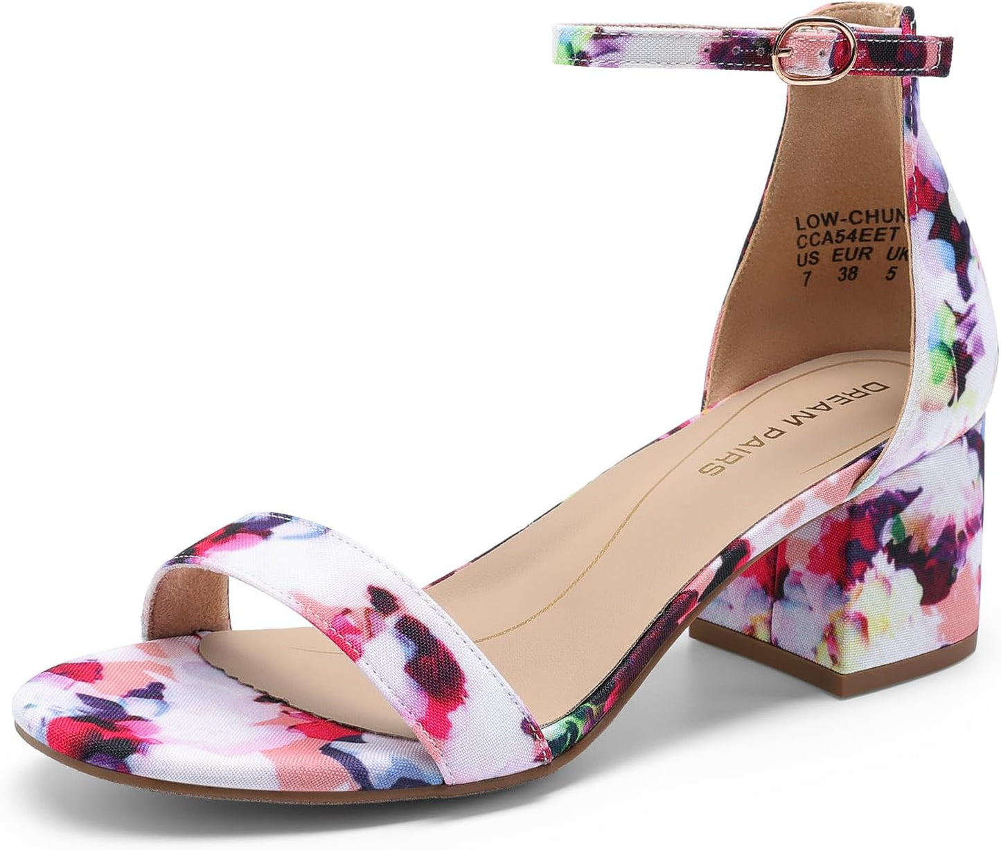 DREAM PAIRS Womens Low-Chunk Low Heel Pump Sandal Review