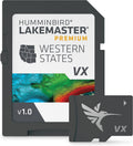 Humminbird LakeMaster Premium Western States V1 Map SD Card - Detailed