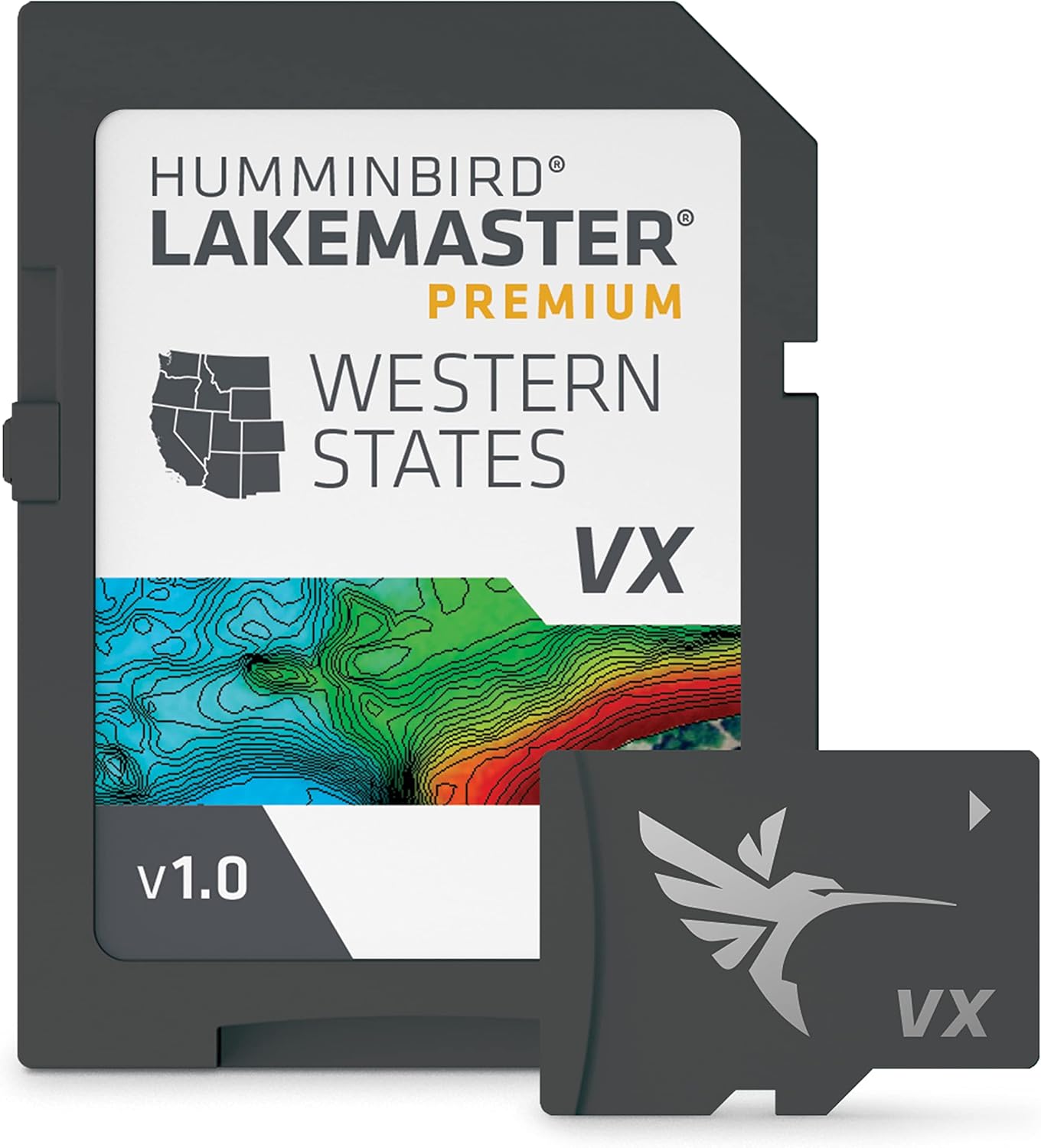 Humminbird LakeMaster Premium Western States V1 Map SD Card Review