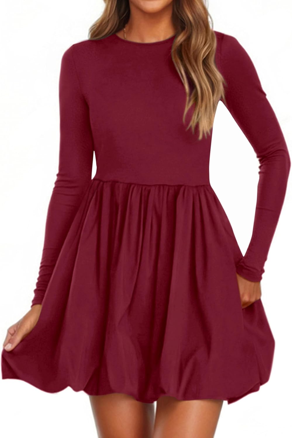 PRETTYGARDEN Fall Dresses for Women 2025 Casual Long Sleeve