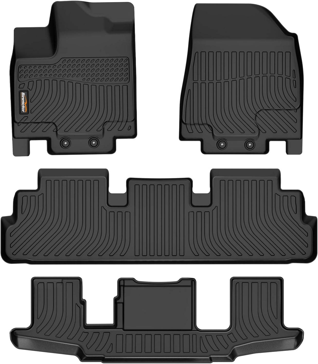 Binmotor All Weather Floor Mats for Nissan Pathfinder 2022 2023