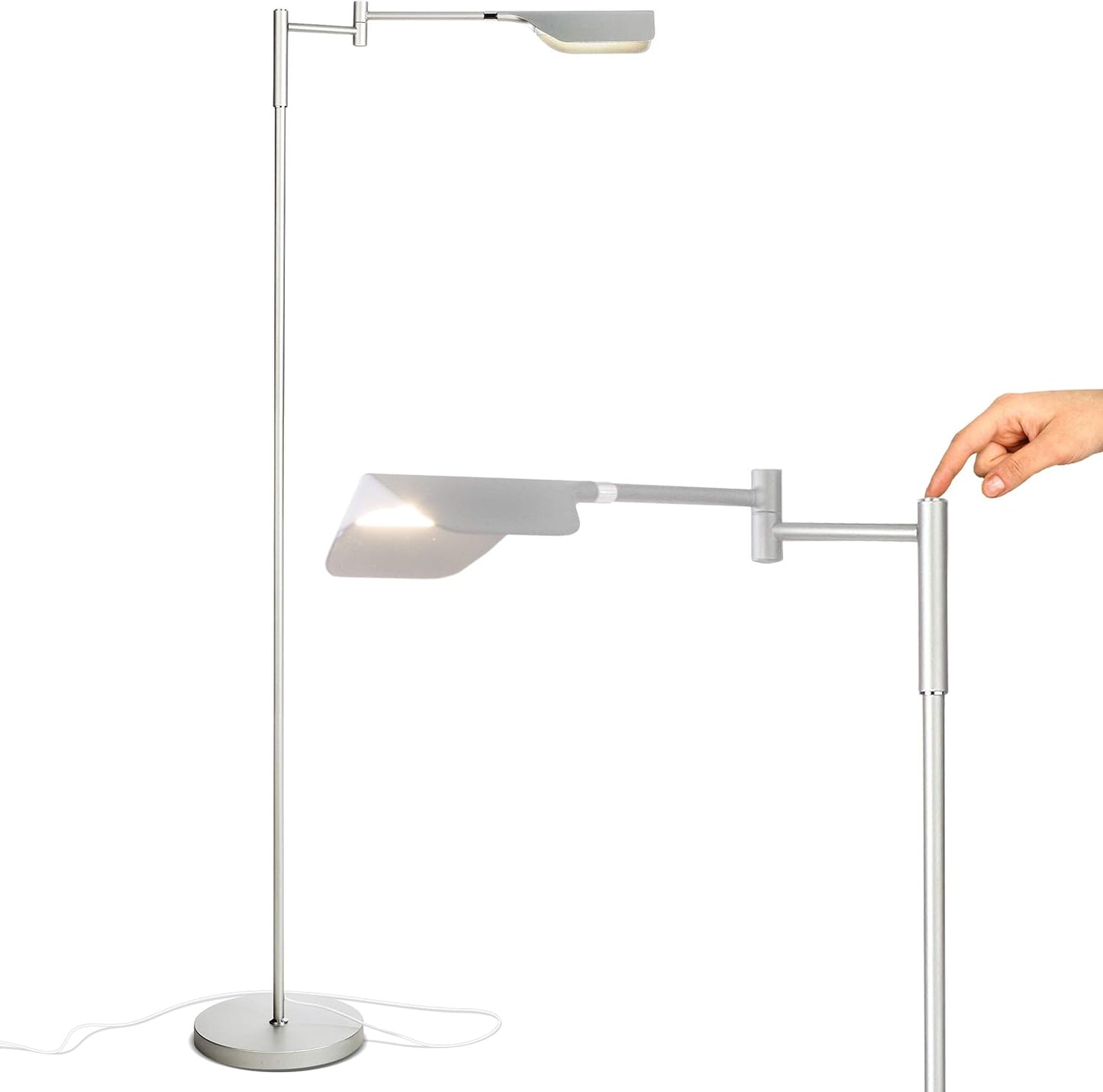 Brightech Leaf Pharmacy LED Reading Lamp for Living Rooms & Offices