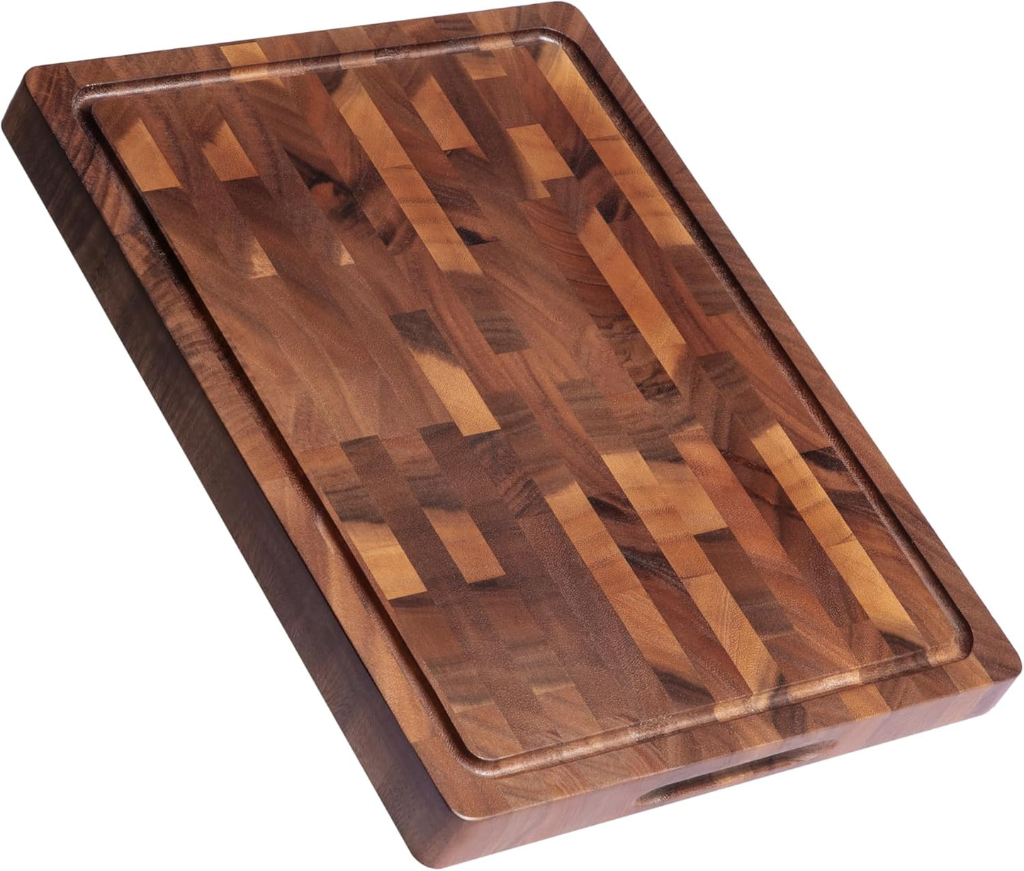 Walnut Wood Cutting Board for Kitchen - Large Double Sided Board