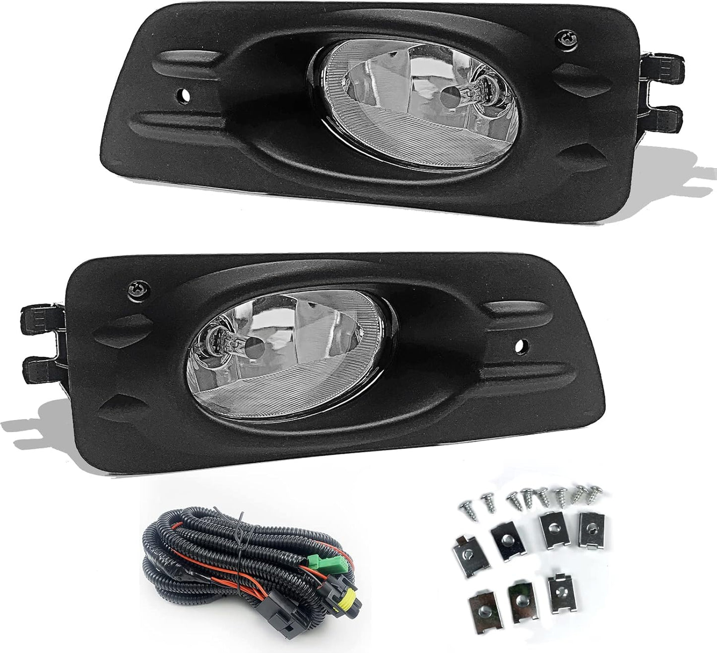 Fog Lights Compatible with Accord Sedan 2006 2007 4dr - Durable