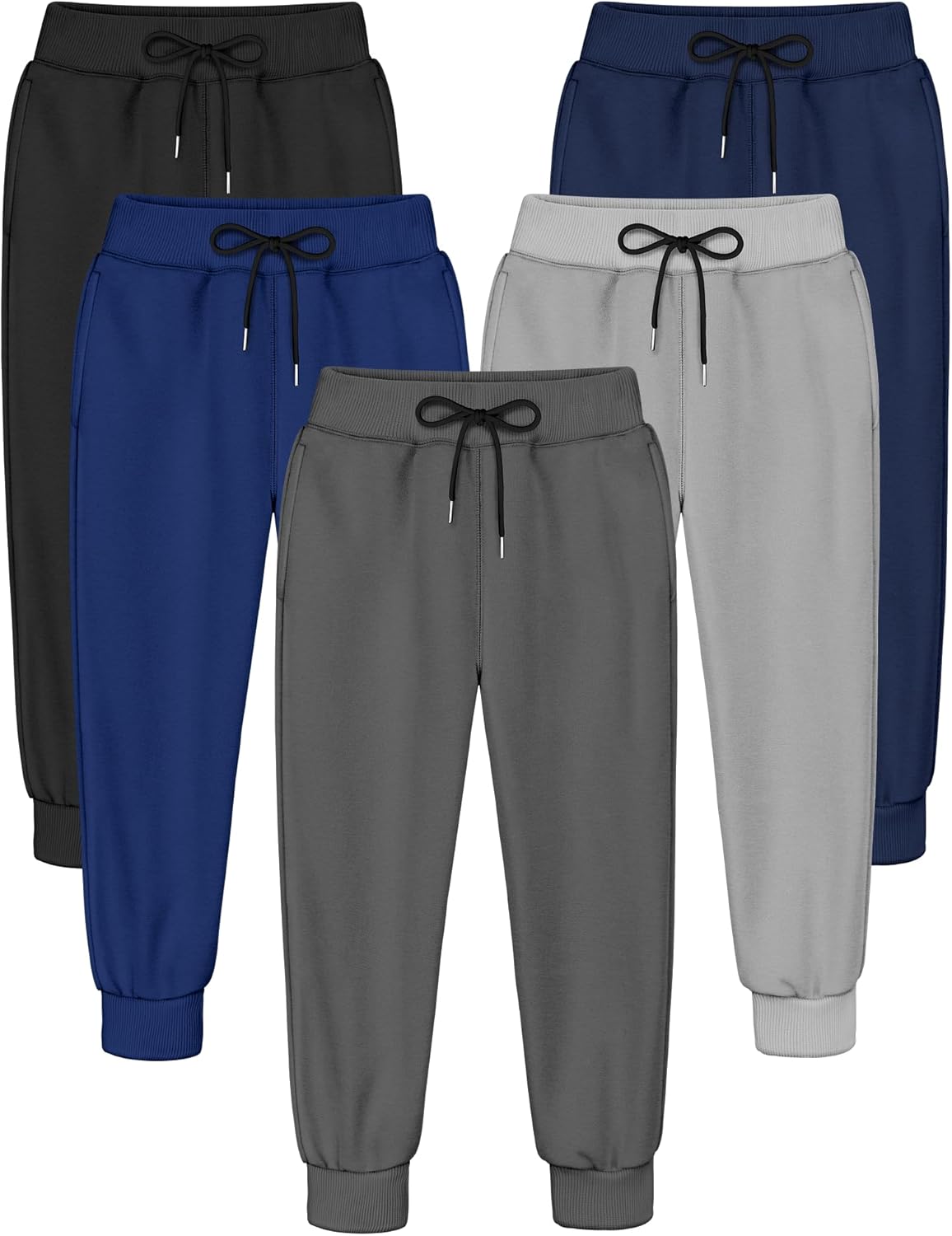 Boys Sweatpants Jogger Pants for Active Kids with Pockets