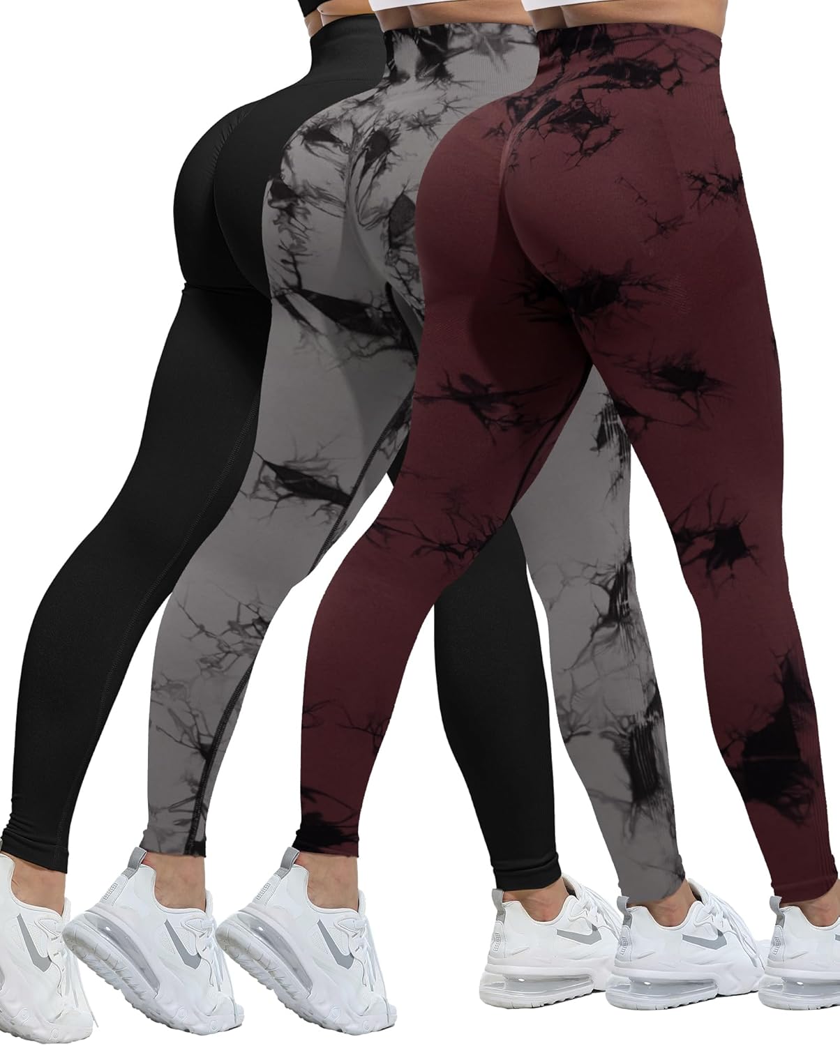 CHRLEISURE Workout Leggings Sets for Women with Butt Lifting