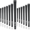 Experience Ultimate Comfort: Karma Velour Black Midsize Golf Grips