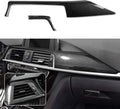 Car Dashboard Cover Panel Sticker Carbon Color ABS Decal Trim for BMW
