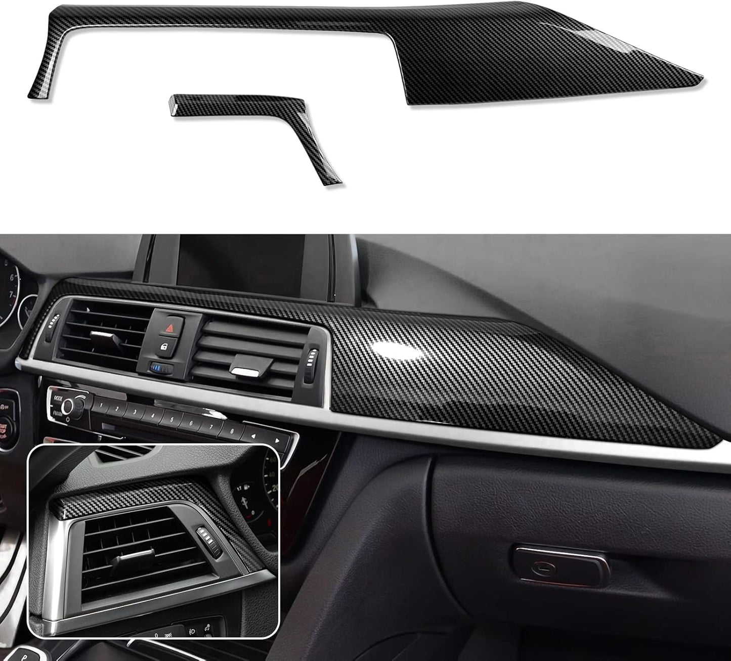 Car Dashboard Cover Panel Sticker for BMW 3 4 Series F30 F31