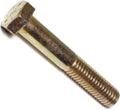 Grade 8 Coarse Hex Cap Screws 1/2-13 x 3 - Durable Yellow Zinc