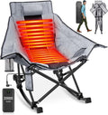 Suteck XL Heated Rocking Chair - 3 Heat Levels for Ultimate Comfort
