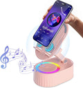 Wireless Induction Audio Bluetooth Speaker 5in1 Phone Holder