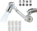 Rotating Sink Faucet Extender Aerator 1440 - Flexible Faucet Extension