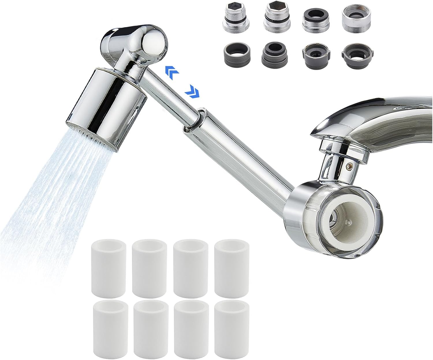 YYKBZ 1440 Rotating Sink Water Filter Faucet Extender Aerator