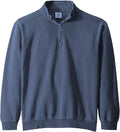 Adult 1/4 Zip Sweatshirt - Relaxed Fit Cotton Quarter-Zip