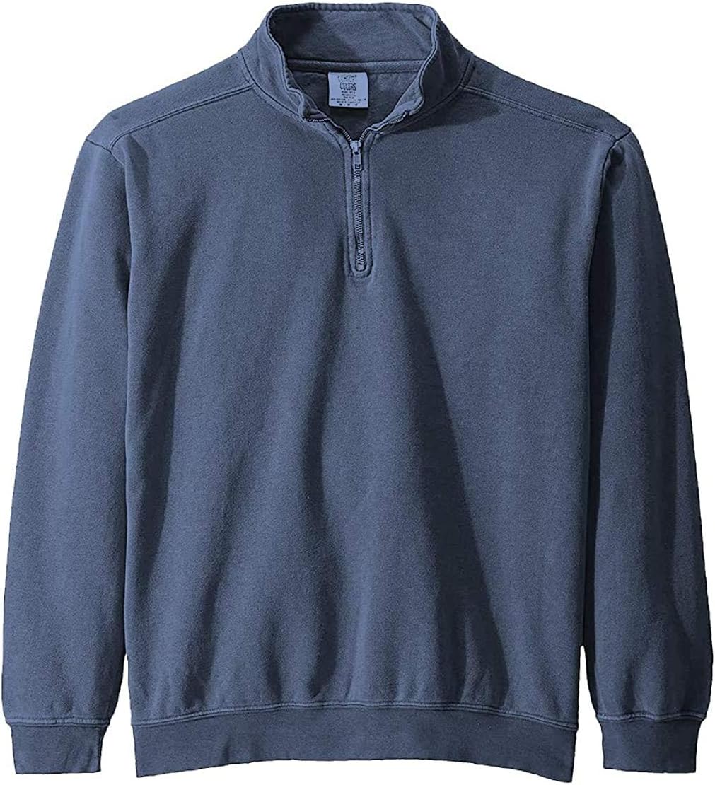 Comfort Colors Adult 1/4 Zip Sweatshirt for Ultimate Comfort