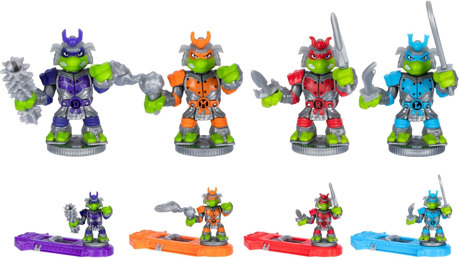 Legends of Akedo Teenage Mutant Ninja Turtles Mini Figures Set