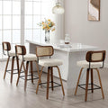 Swivel Counter Height Bar Stools Set of 4 - 26in Counter Stools