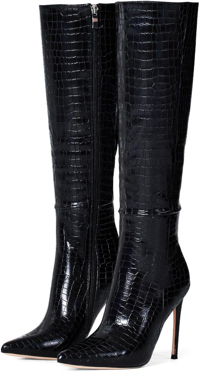 Elisabet Tang Women's Knee High Long Boots for Stylish Comfort