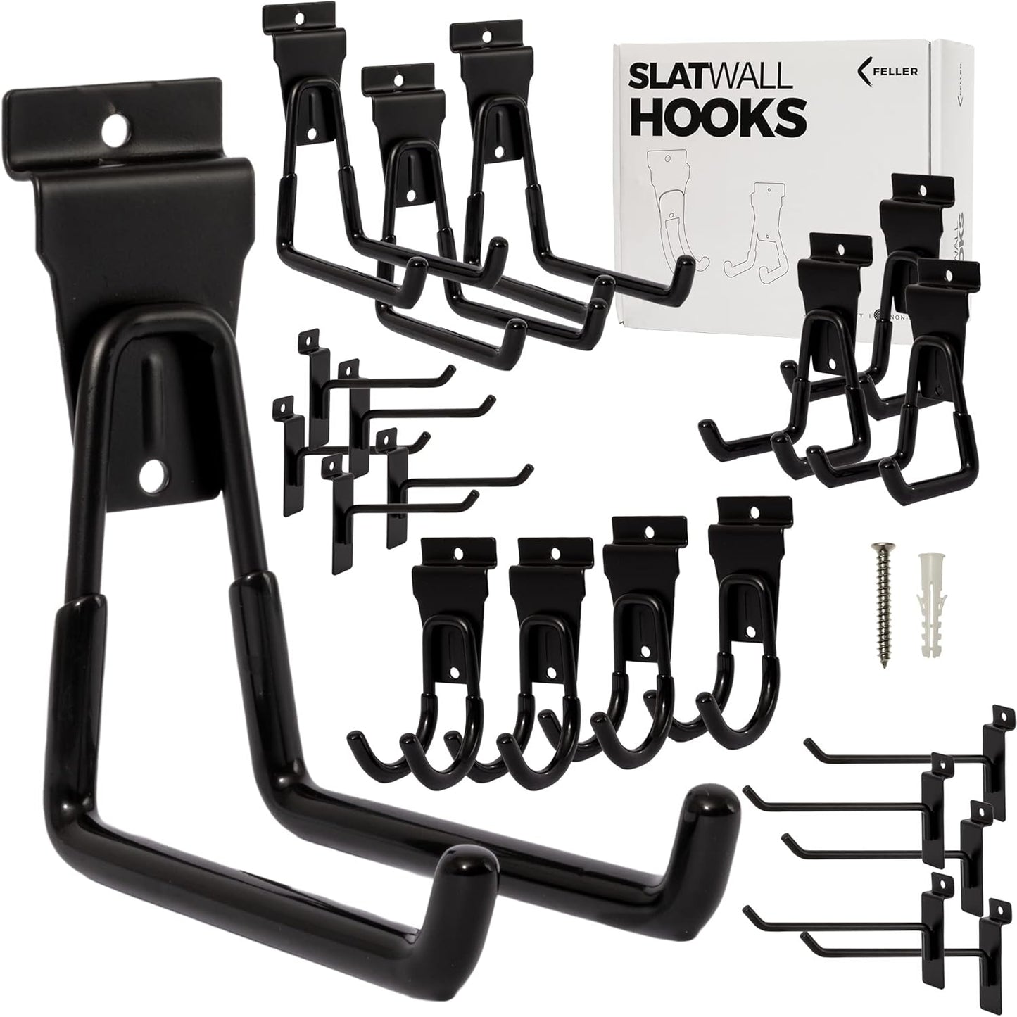 Premium Heavy Duty Slatwall Hooks for Efficient Storage Solutions