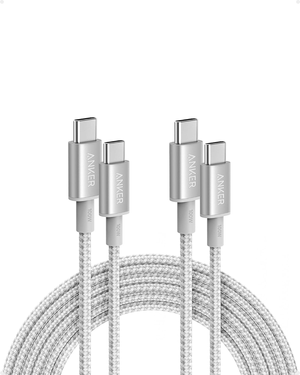 Anker 10FT 100W Fast Charging USB C Cable 2Pack