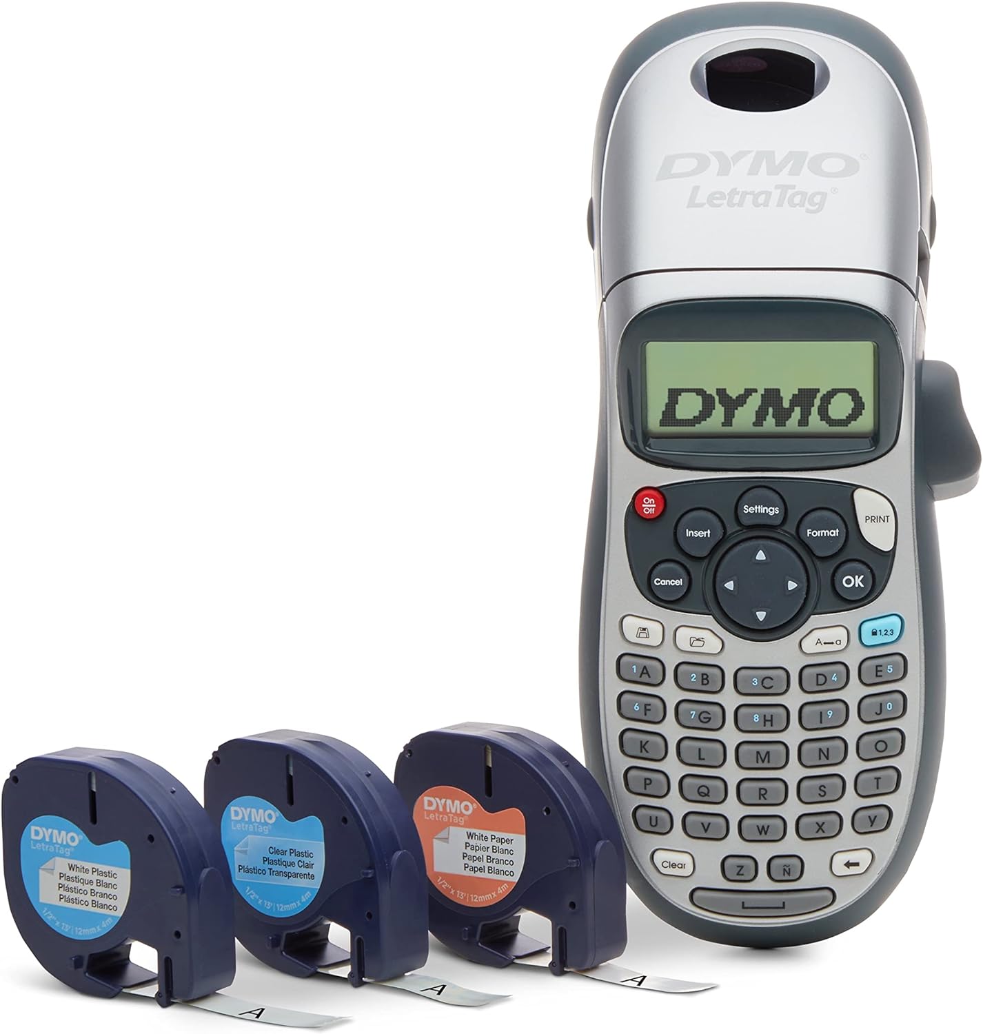 DYMO LetraTag 100H Marker + 3 bonus tapes