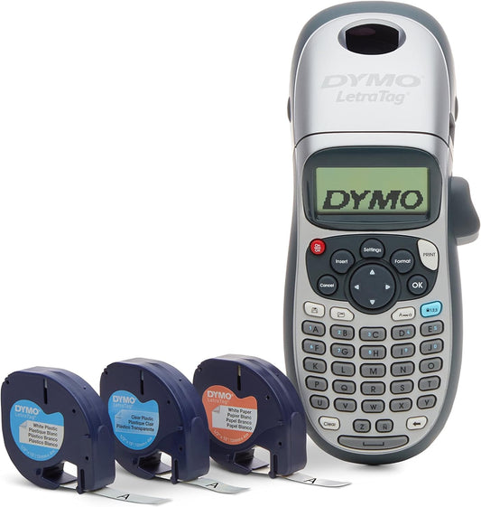 DYMO LetraTag 100H Marker + 3 bonus tapes