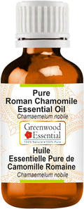 Greenwood Essential Pure Roman Chamomile Oil for Skin Care