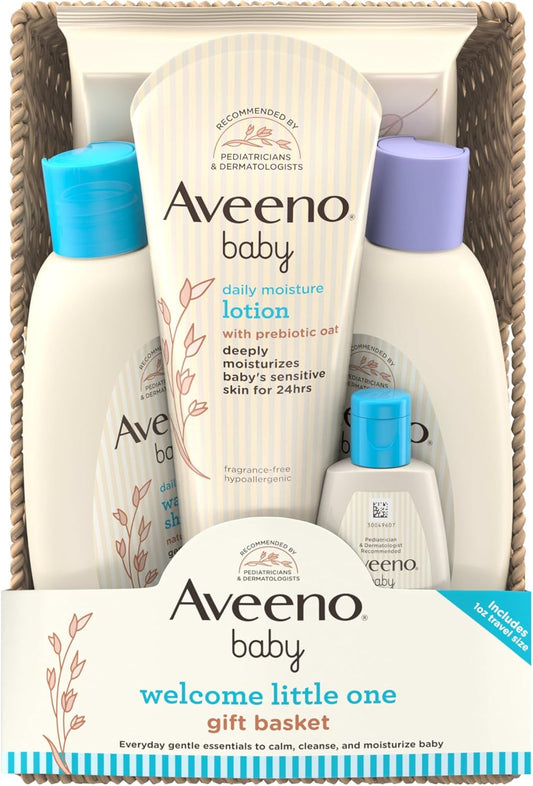 Complete Aveeno Baby Skincare Set for Newborns
