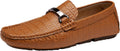 Crocodile Printed Men's Slip On Loafers - Comfortable Driving Shoes
