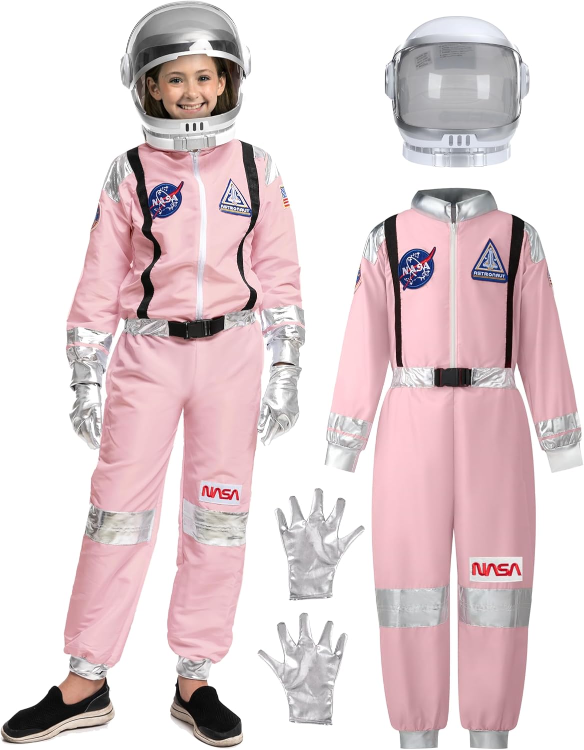 Spooktacular Creations Kids Astronaut Costume for Halloween Fun