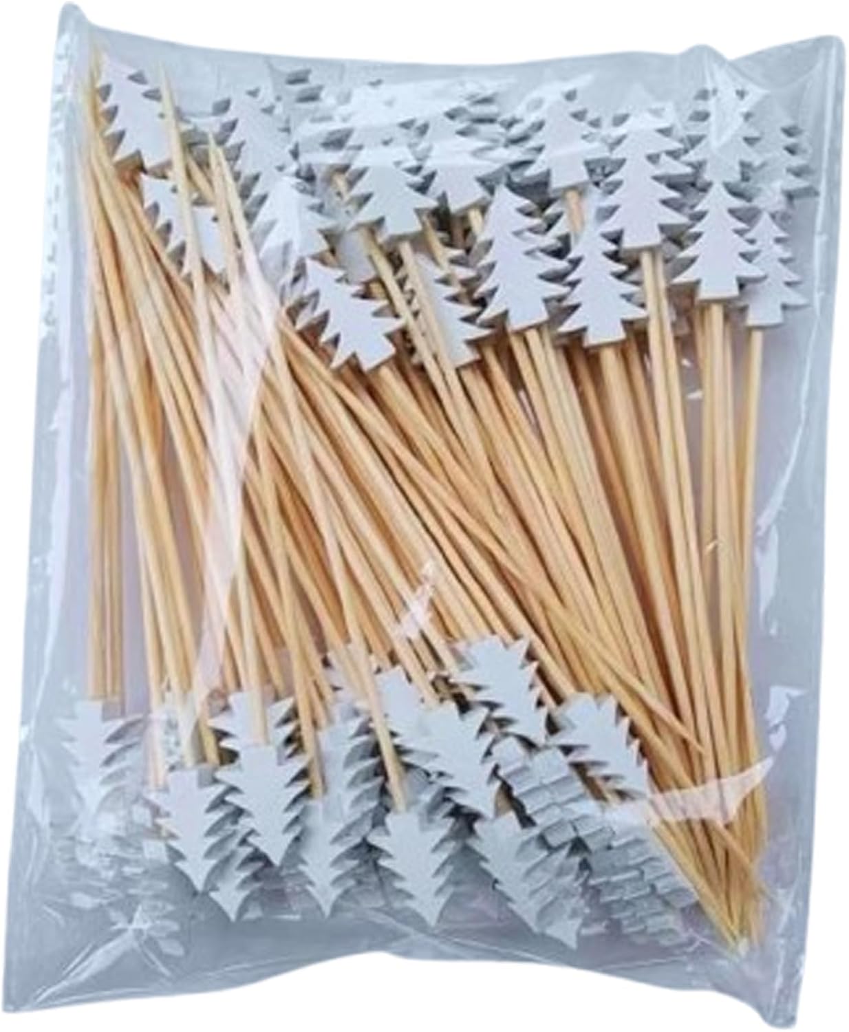 Xmas Tree Cocktail Picks - Festive Appetizer Garnish