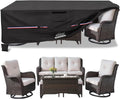Patio Furniture Covers 600D Waterproof Rectangular Table Cover - Heavy