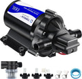 Water Pressure Booster Pump for RV 12V Diaphragm Pump - 4GPM 45PSI