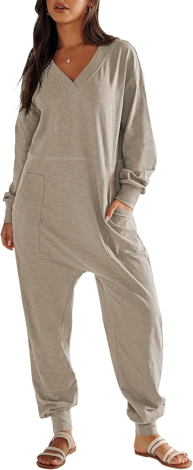 ANRABESS Jumpsuits for Women: Stylish Long Sleeve Casual Wear