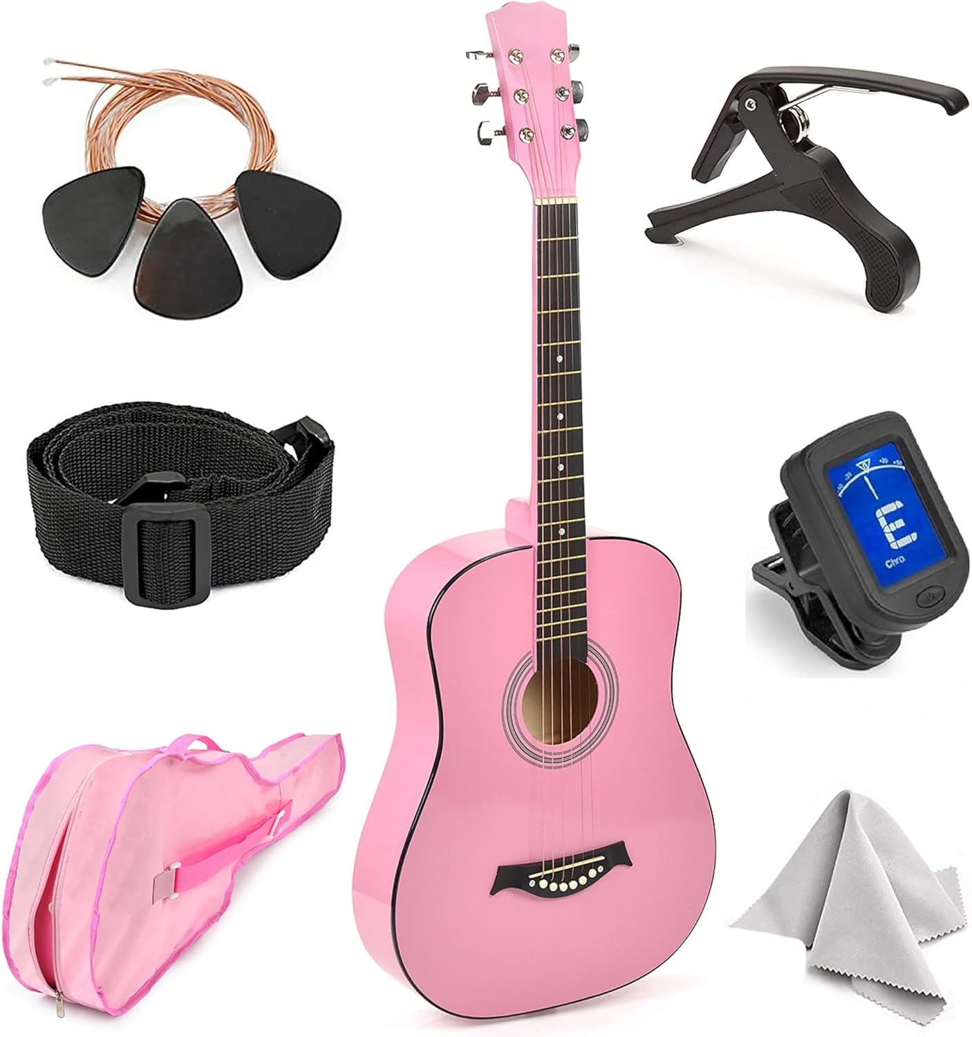 Classical Acoustic Guitar For Kids - Perfect Starter Kit