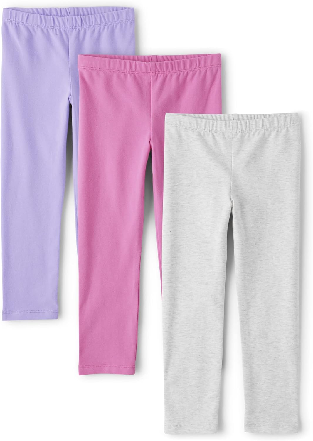 Toddler Assorted Solid Leggings Multipacks for Everyday Style
