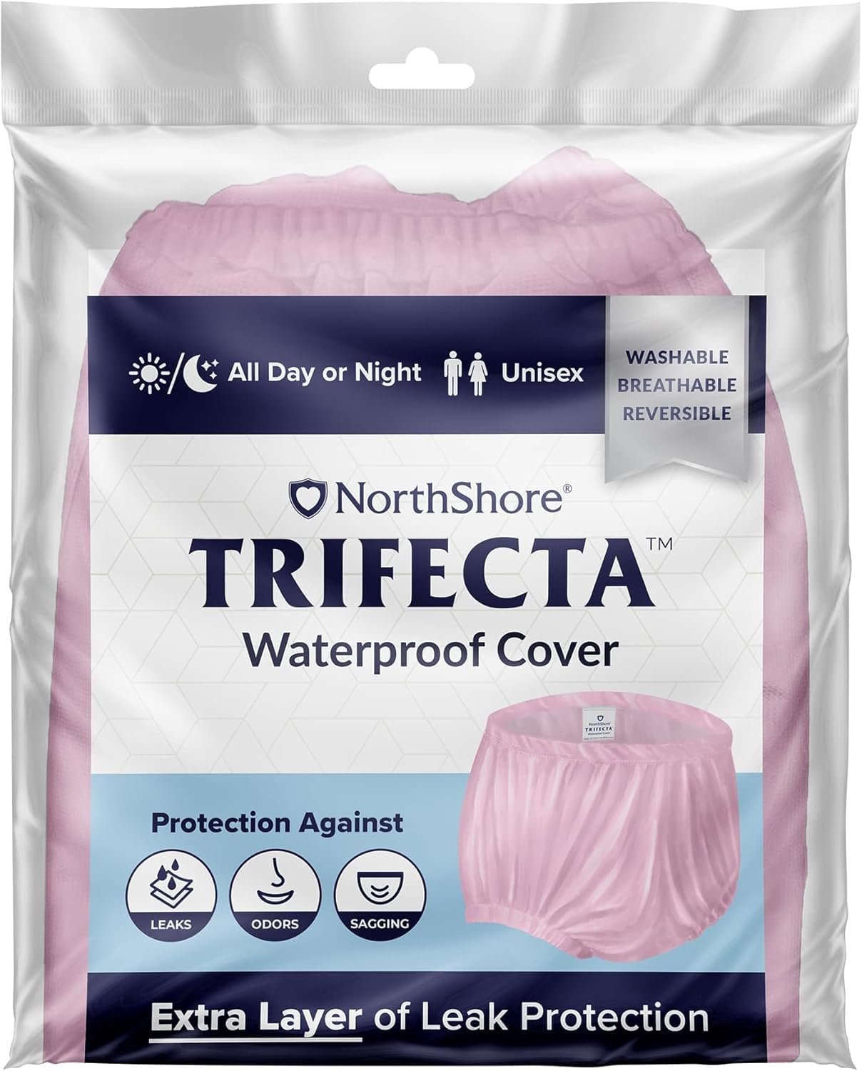 NorthShore Trifecta Waterproof Pink Covers - Medium Protection