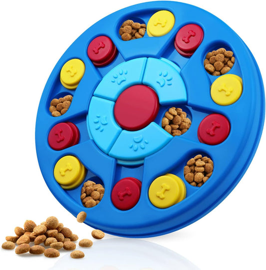 Joansan Interactive Dog Puzzle Toy - IQ Stimulation & Slow Feeder