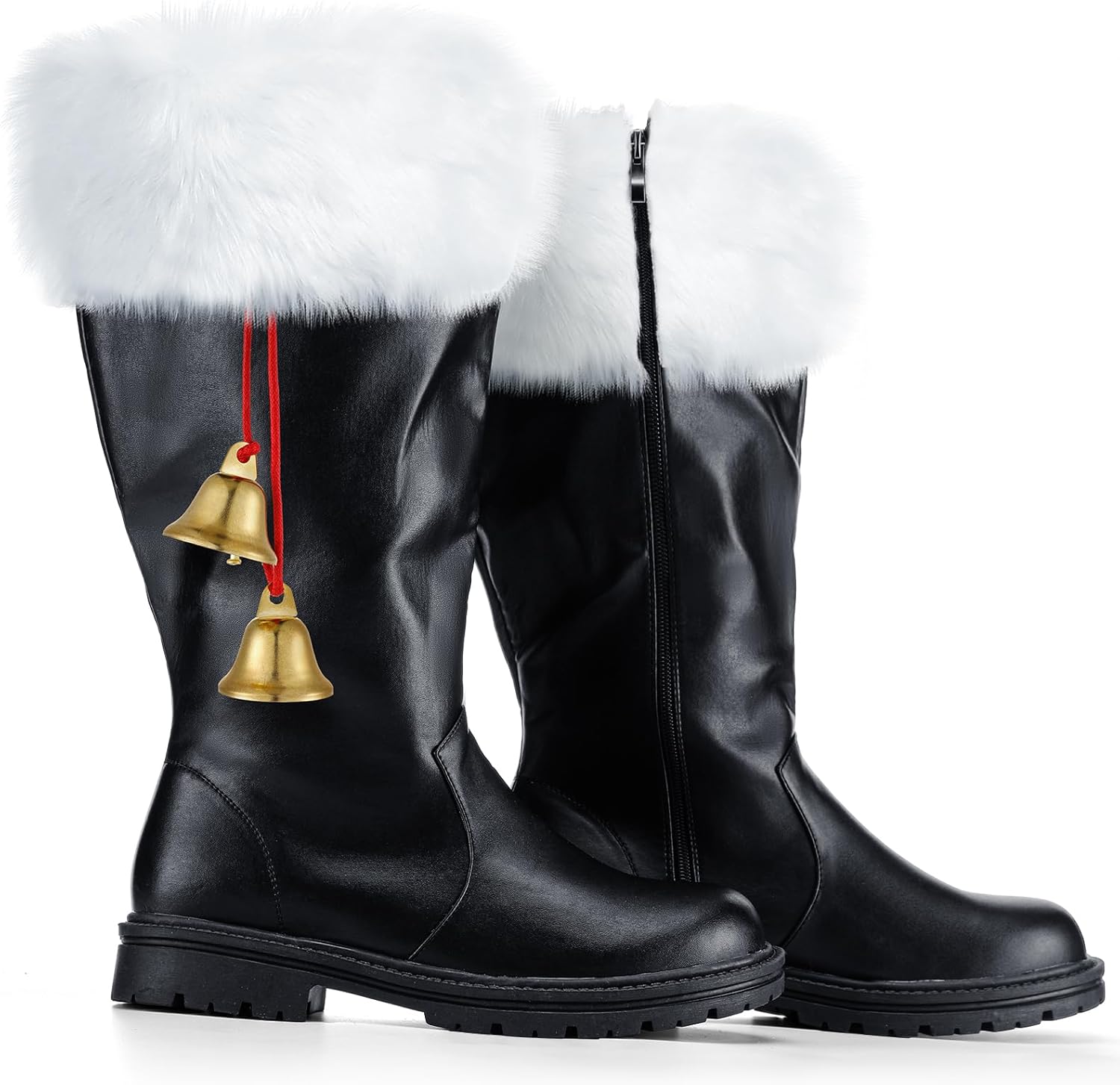 Liitrsh Christmas Santa Claus Boots for Festive Celebrations