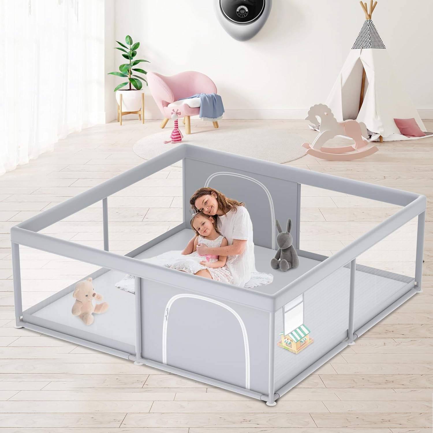 Extra Large Baby Playpen for Indoor & Outdoor Activities