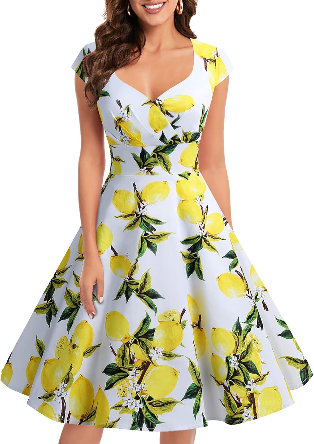 Bbonlinedress Women Short 1950s Retro Vintage Cocktail Dress