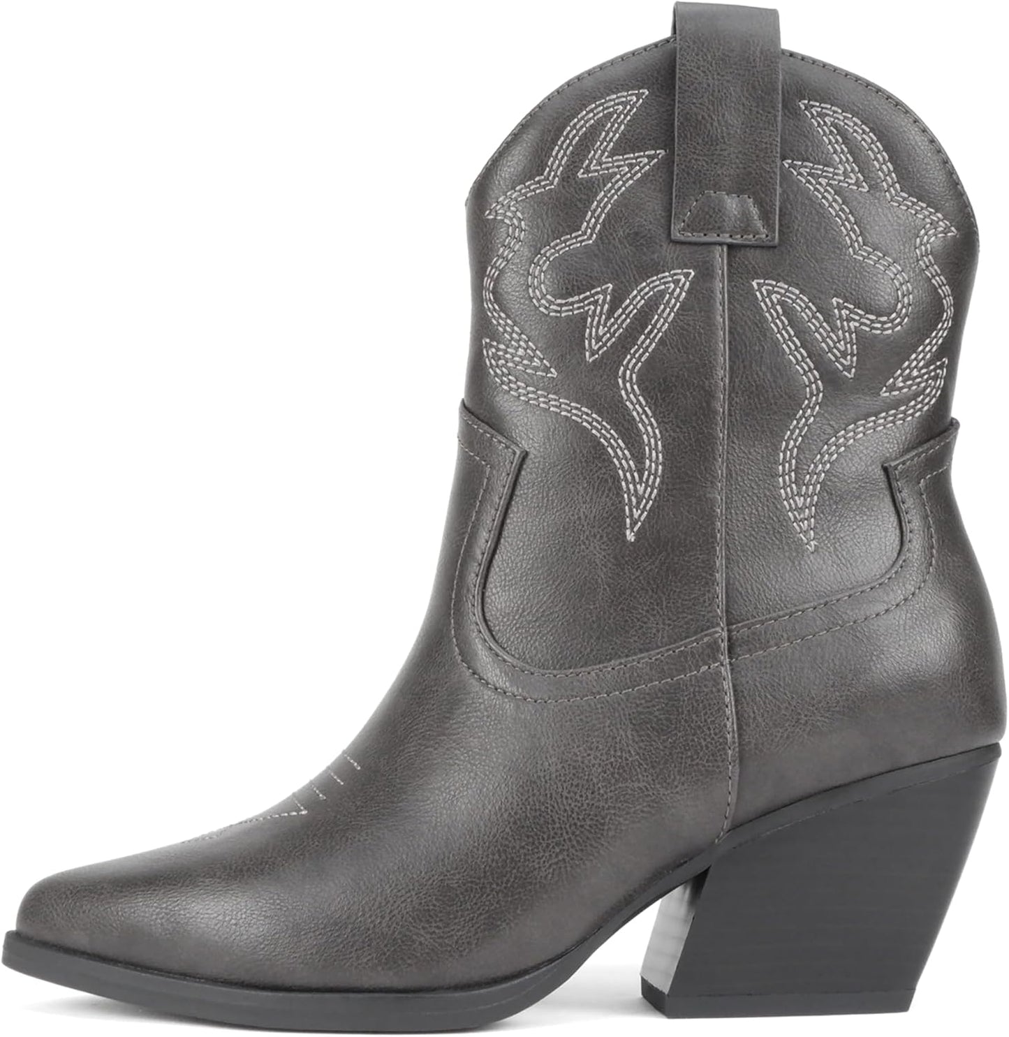Soda BLAZING Women Western Bootie Pointe Toe with Low Heel Style